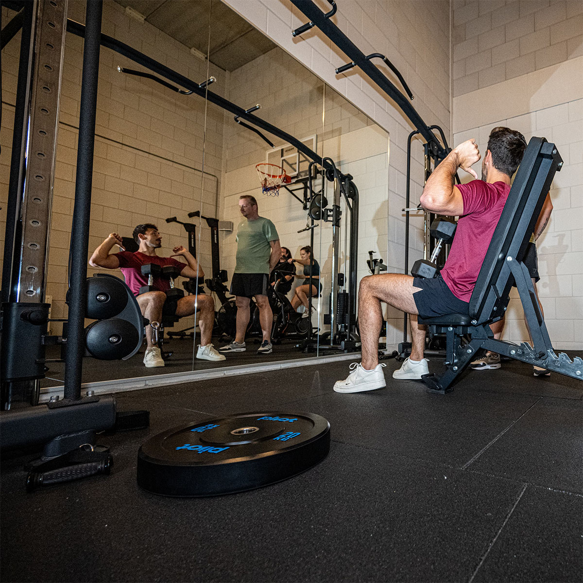 Personal training Zaandam | Marco Active | Shoulder press